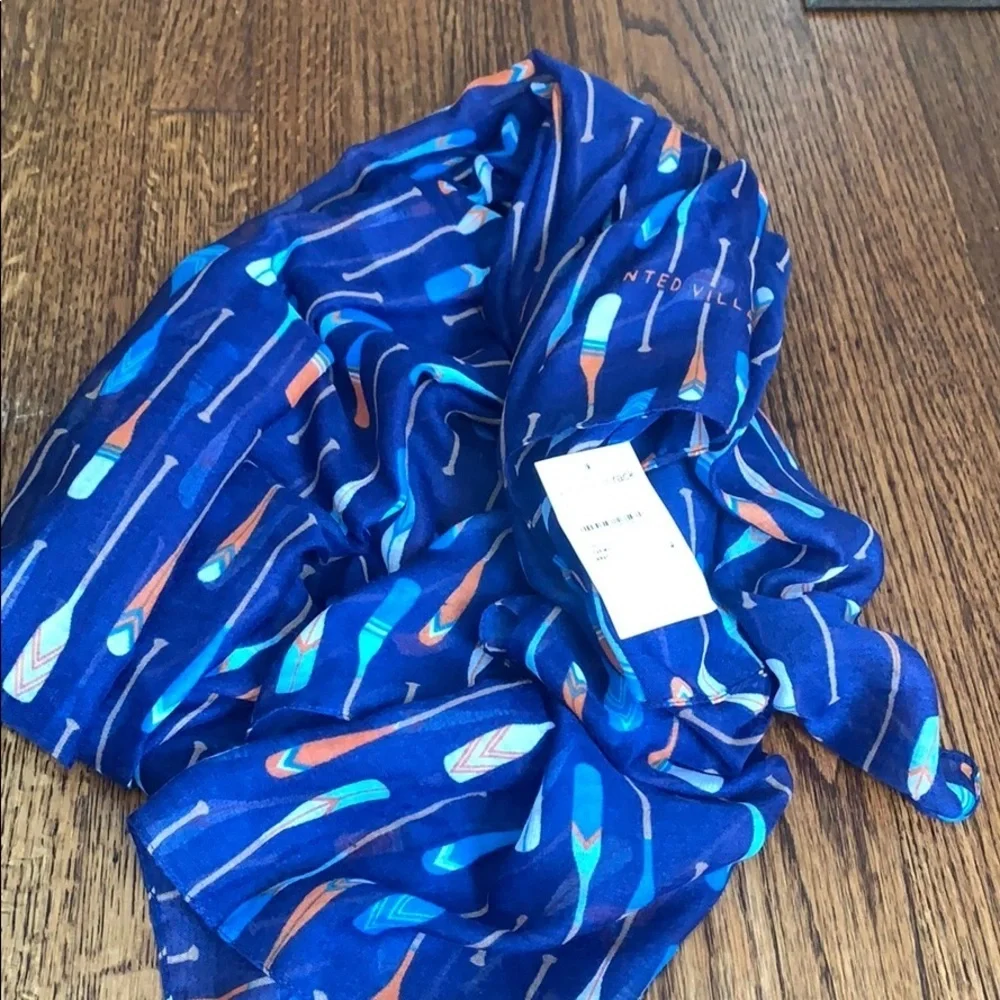 NWT Printed village scarfs